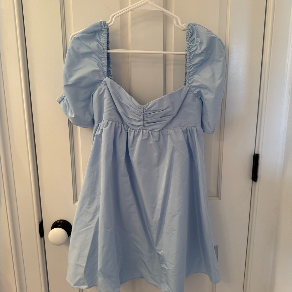 Amanda Uprichard Sky Blue Dress